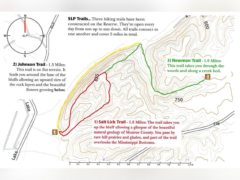 Salt Lick Trail Map Salt Lick Trail Map