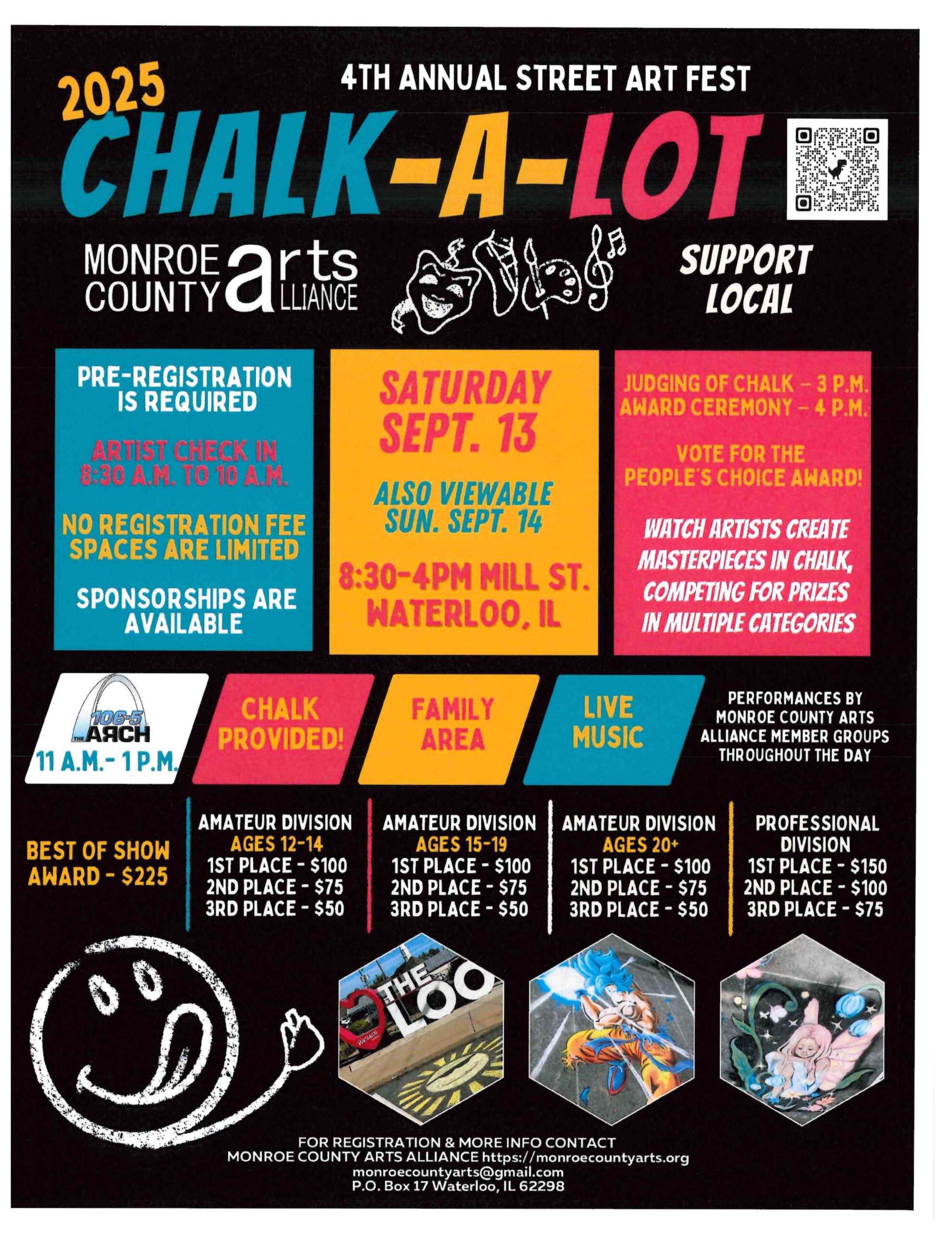 Chalk A Lot Event 9-13-2025